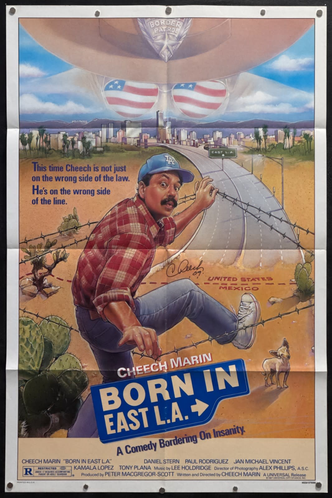 Born in East L.A. - signed