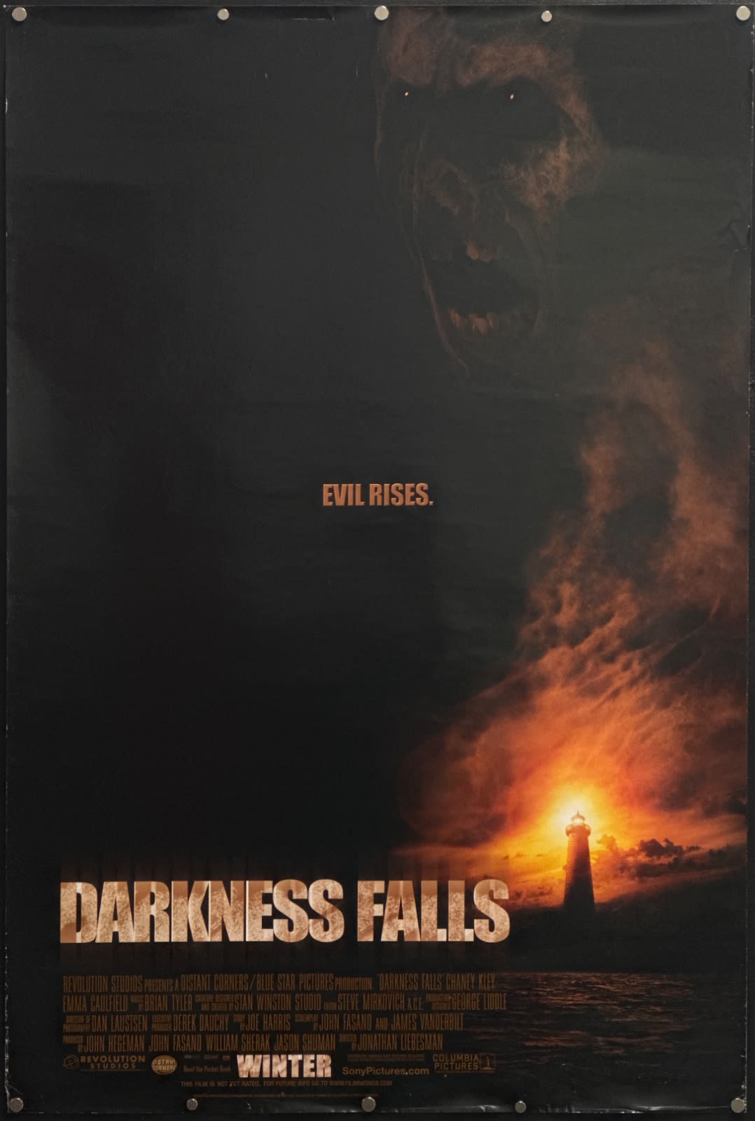 Darkness falls